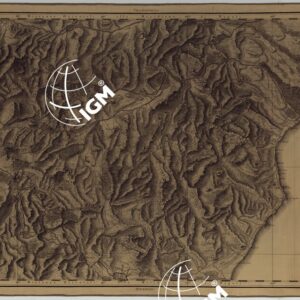 ATLANTE GEOGRAFICO DEL REGNO DI NAPOLI DELINEATO PER ORDINE DI FERDINANDO IV RE DELLE DUE SICILIE &C., &C., DA GIO. ANTONIO RIZZI ZANNONI GEOGRAFO DI SUA MAESTA' E TERMINATO NEL 1808 - TAVOLA 25.