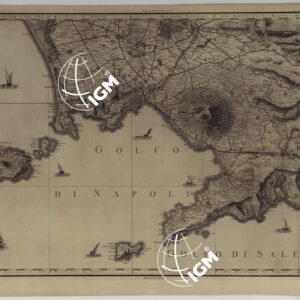 ATLANTE GEOGRAFICO DEL REGNO DI NAPOLI DELINEATO PER ORDINE DI FERDINANDO IV RE DELLE DUE SICILIE &C., &C., DA GIO. ANTONIO RIZZI ZANNONI GEOGRAFO DI SUA MAESTA' E TERMINATO NEL 1808 - TAVOLA 14.