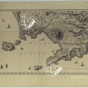 ATLANTE GEOGRAFICO DEL REGNO DI NAPOLI DELINEATO PER ORDINE DI FERDINANDO IV RE DELLE DUE SICILIE &C., &C., DA GIO. ANTONIO RIZZI ZANNONI GEOGRAFO DI SUA MAESTA' E TERMINATO NEL 1808 - TAVOLA 14 ALTRA COPIA.