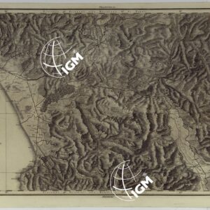 ATLANTE GEOGRAFICO DEL REGNO DI NAPOLI DELINEATO PER ORDINE DI FERDINANDO IV RE DELLE DUE SICILIE &C., &C., DA GIO. ANTONIO RIZZI ZANNONI GEOGRAFO DI SUA MAESTA' E TERMINATO NEL 1808 - TAVOLA 19.