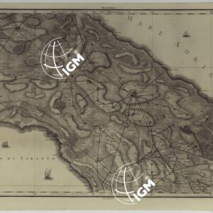 ATLANTE GEOGRAFICO DEL REGNO DI NAPOLI DELINEATO PER ORDINE DI FERDINANDO IV RE DELLE DUE SICILIE &C., &C., DA GIO. ANTONIO RIZZI ZANNONI GEOGRAFO DI SUA MAESTA' E TERMINATO NEL 1808 - TAVOLA 22.