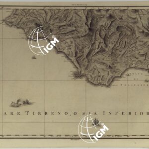 ATLANTE GEOGRAFICO DEL REGNO DI NAPOLI DELINEATO PER ORDINE DI FERDINANDO IV RE DELLE DUE SICILIE &C., &C., DA GIO. ANTONIO RIZZI ZANNONI GEOGRAFO DI SUA MAESTA' E TERMINATO NEL 1808 - TAVOLA 24.