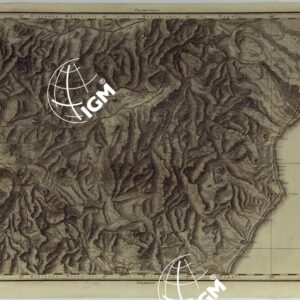 ATLANTE GEOGRAFICO DEL REGNO DI NAPOLI DELINEATO PER ORDINE DI FERDINANDO IV RE DELLE DUE SICILIE &C., &C., DA GIO. ANTONIO RIZZI ZANNONI GEOGRAFO DI SUA MAESTA' E TERMINATO NEL 1808 - TAVOLA 25.