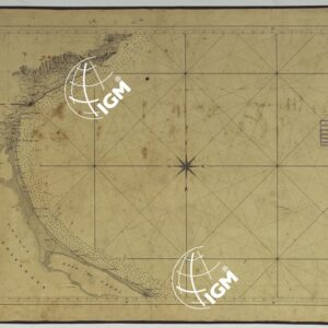 CARTA DI CABOTAGGIO DELLA COSTA DEL REGNO DELLE DUE SICILIE BAGNATA DALL'ADRIATICO DAL FIUME TRONTO AL CAPO DI S.TA MARIA DI LEUCA ESEGUITA NEL REALE OFFICIO TOPOGRAFICO. NAPOLI, 1834 - FOGLIO 5.