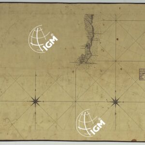 CARTA DI CABOTAGGIO DELLA COSTA DEL REGNO DELLE DUE SICILIE BAGNATA DALL'ADRIATICO DAL FIUME TRONTO AL CAPO DI S.TA MARIA DI LEUCA ESEGUITA NEL REALE OFFICIO TOPOGRAFICO. NAPOLI, 1834 - FOGLIO 12.