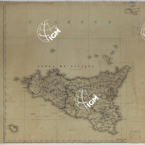 CARTA DELLE PROVINCIE MERIDIONALI D'ITALIA INDICANTE LE TAPPE MILITARI ED I RILIEVI POSTALI COSTRUTTA NEL R.LE OFFICIO TOPOGRAFICO DI NAPOLI SUI MIGLIORI ELEMENTI GEODETICI E TOPOGRAFICI - FOGLIO 3.