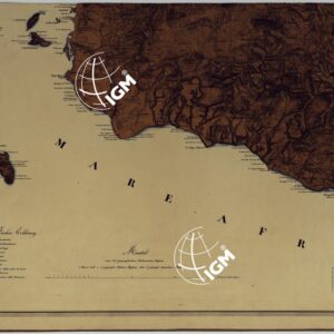 Karte Von Sicilien Entworfen nach dem Skelette der Schmettauischen Karte unter der Leitung der K.K. Generalquartiermeisterstab Abstheilung in Neapel im Jahre 1825  - Carta della Sicilia - Foglio 4
