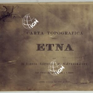 CARTA GEOLOGICA DELL' ETNA - Foglio C4 - Titolo