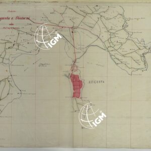 AUGUSTA E SUOI DINTORNI -ISOLA DI SICILIA - Foglio 2 - Lucido