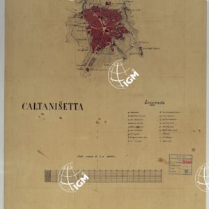 CALTANISSETTA - Foglio 1 - lucido