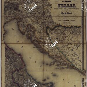 CARTA STRADALE E POSTALE D'ITALIA - Foglio 2