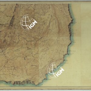 CARTA TOPOGRAFICA DELL'ISOLA DI PANTELLERIA RILEVATA E DISEGNATA DAGLI ALLIEVI DELL'ISTITUTO TOPOGRAFICO MILITARE ALLA SCALA DI 1:10.000 NELL'ANNO 1877 - FOGLIO 4.