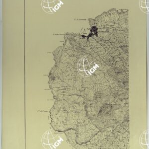 CARTA TOPOGRAFICA DELL'ISOLA DI PANTELLERIA RILEVATA E DISEGNATA DAGLI ALLIEVI DELL'ISTITUTO TOPOGRAFICO MILITARE ALLA SCALA DI 1:10.000 NELL'ANNO 1877 COPIA AL CORRENTE A TUTTO IL 1° FEBBRAIO 1893 - FOGLIO 1 PARTE 1-2.