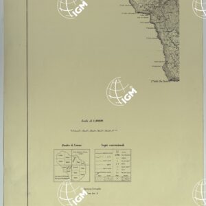 CARTA TOPOGRAFICA DELL'ISOLA DI PANTELLERIA RILEVATA E DISEGNATA DAGLI ALLIEVI DELL'ISTITUTO TOPOGRAFICO MILITARE ALLA SCALA DI 1:10.000 NELL'ANNO 1877 COPIA AL CORRENTE A TUTTO IL 1° FEBBRAIO 1893 - FOGLIO 3 PARTE 1-2.