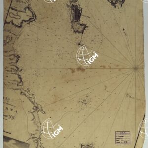 PIANO DELLA CITTA' E PORTO DI AUGUSTA RILEVATO DAL CAP. SMYTH DELLA REALE MARINA BRITANNICA, 1832 - FOGLIO 2.
