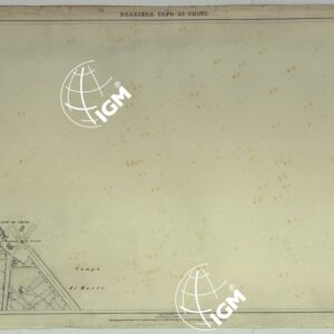 PIANTA DELLA CITTA' DI NAPOLI - FOGLIO 2 BARRIERA CAPO DI CHINO.