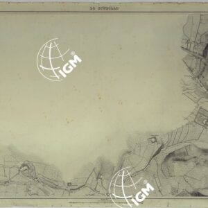 PIANTA DELLA CITTA' DI NAPOLI - FOGLIO 3 LO SCUDILLO.