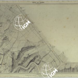 PIANTA DELLA CITTA' DI NAPOLI - FOGLIO 5 CAPO DI CHINO.