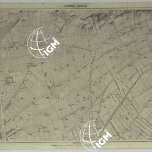 PIANTA DELLA CITTA' DI NAPOLI - FOGLIO 9 POGGIO REALE.