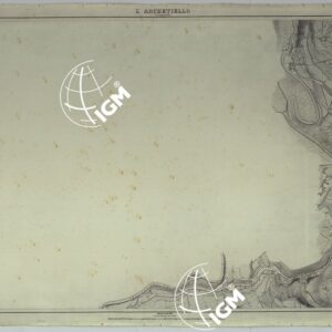 PIANTA DELLA CITTA' DI NAPOLI - FOGLIO 11 L'ARCHETIELLO.