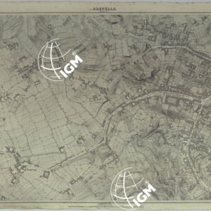 PIANTA DELLA CITTA' DI NAPOLI - FOGLIO 12 ARENELLA.