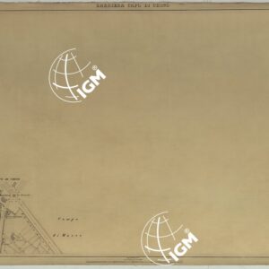 PIANTA DELLA CITTA' DI NAPOLI EDIZIONE A FOGLI MONTATI SU TELA E CON CURVE BATOMETRICHE - FOGLIO 2 BARRIERA CAPO DI CHINO.