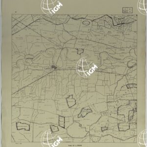 CARTA DEI DINTORNI DI CAPUA - FOGLIO 15.