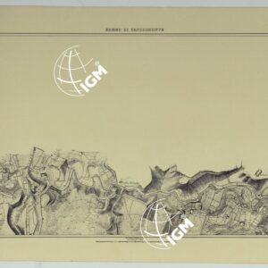 PIANTA TOPOGRAFICA DELLA CITTA' DI NAPOLI ALLA SCALA DI 1:4.000 - FOGLIO 1 EREMO DI CAPODIMONTE.