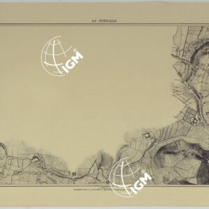 PIANTA TOPOGRAFICA DELLA CITTA' DI NAPOLI ALLA SCALA DI 1:4.000 - FOGLIO 3 LO SCUDILLO.