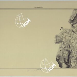 PIANTA TOPOGRAFICA DELLA CITTA' DI NAPOLI ALLA SCALA DI 1:4.000 - FOGLIO 6 LI CANGIANI.