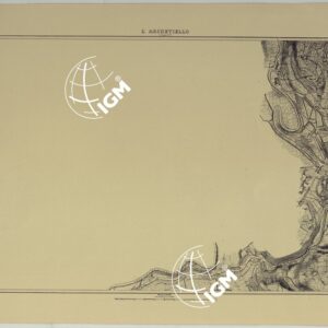 PIANTA TOPOGRAFICA DELLA CITTA' DI NAPOLI ALLA SCALA DI 1:4.000 - FOGLIO 11 L'ARCHETIELLO
.
