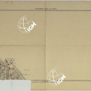 PIANTA TOPOGRAFICA DELLA CITTA' DI NAPOLI ALLA SCALA DI 1:4.000 EDIZIONE CON APPROVAZIONE PER AGGIORNAMENTI CATASTALI - FOGLIO 2 BARRIERA CAPO DI CHINO.