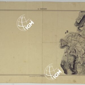 PIANTA TOPOGRAFICA DELLA CITTA' DI NAPOLI ALLA SCALA DI 1:4.000 EDIZIONE CON APPROVAZIONE PER AGGIORNAMENTI CATASTALI - FOGLIO 6 LI CANGIANI.