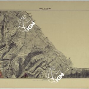 PIANTA TOPOGRAFICA DELLA CITTA' DI NAPOLI ALLA SCALA DI 1:4.000 EDIZIONE CON APPROVAZIONE PER AGGIORNAMENTI CATASTALI - FOGLIO 5 CAPO DI CHINO.
