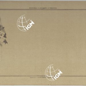 PIANTA TOPOGRAFICA DELLA CITTA' DI NAPOLI ALLA SCALA DI 1:4.000 EDIZIONE CON APPROVAZIONE PER AGGIORNAMENTI CATASTALI - FOGLIO 20 BARRIERA S. GIOVANNI A TEDUCCIO.