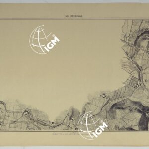 PIANTA TOPOGRAFICA DELLA CITTA' DI NAPOLI ALLA SCALA DI 1:4.000 EDIZIONE CON APPROVAZIONE PER AGGIORNAMENTI CATASTALI - FOGLIO 3 LO SCUDILLO.