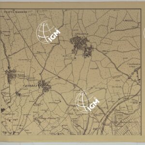 CARTA DEI DINTORNI DI NAPOLI ALLA SCALA DI 1 A 10,000 - FOGLIO 4.