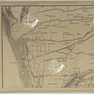 CARTA DEI DINTORNI DI NAPOLI ALLA SCALA DI 1 A 10,000 - FOGLIO 1.