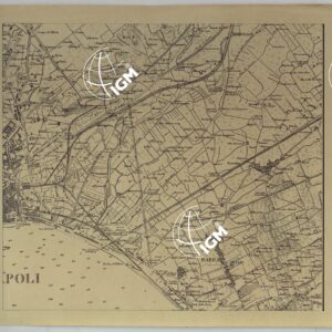 CARTA DEI DINTORNI DI NAPOLI ALLA SCALA DI 1 A 10,000 - FOGLIO 8.