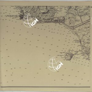 CARTA DEI DINTORNI DI NAPOLI ALLA SCALA DI 1 A 10,000 - FOGLIO 10.