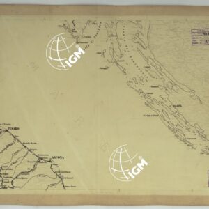 CARTA DELLE FERROVIE E LINEE DI NAVIGAZIONE DEL REGNO D'ITALIA - Foglio VII