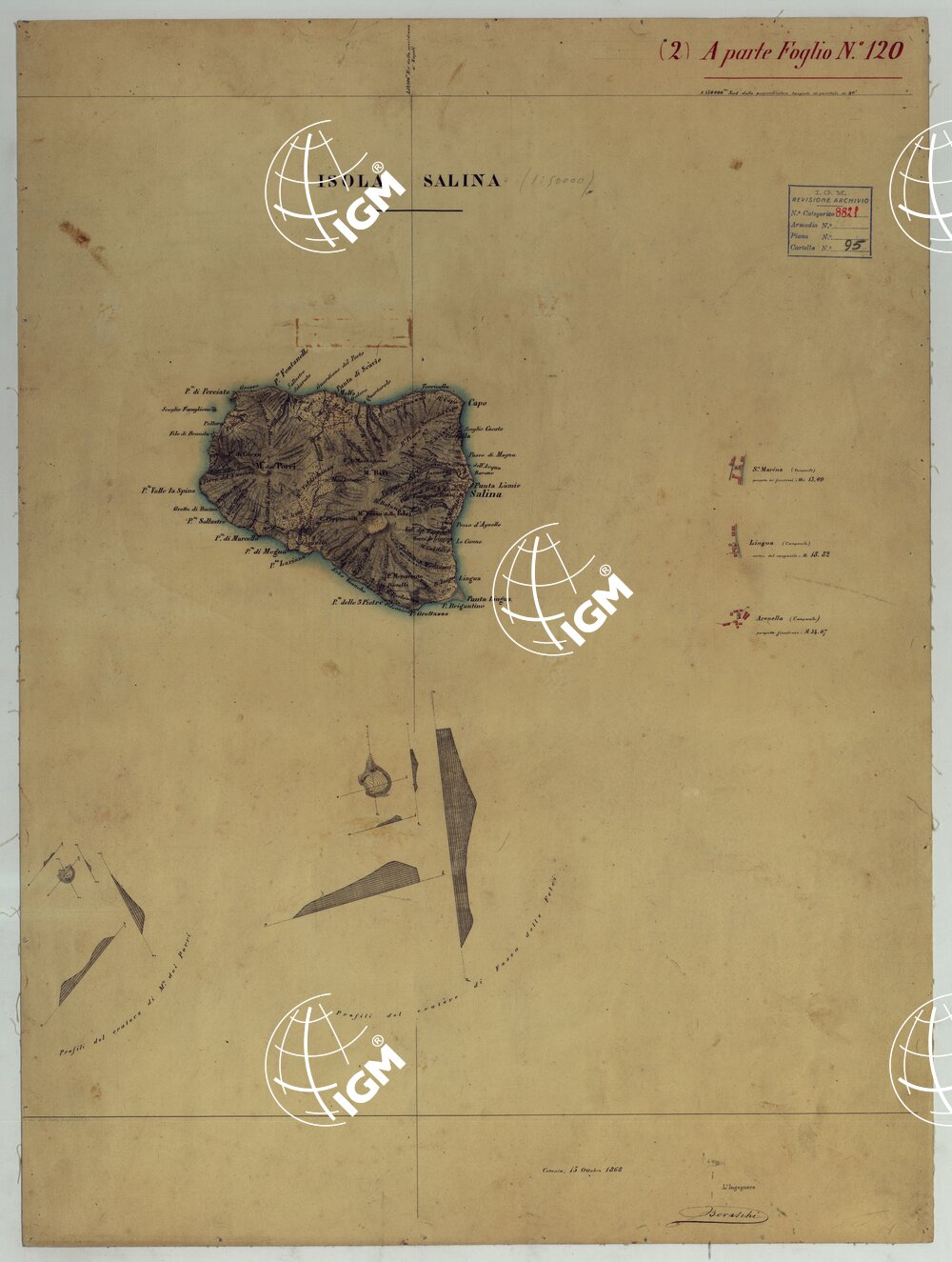 ISOLA SALINA (Isole Eolie) - Foglio 2