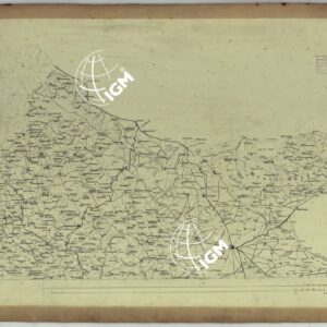 CARTA PER LA MONOGRAFIA DELLA CAPITANATA - Foglio nord-nero