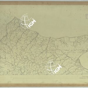 CARTA PER LA MONOGRAFIA DELLA CAPITANATA - Foglio nord-bleu