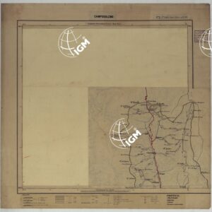 CARTA D'ITALIA DEGLI ALPINI - 2° Copia CAMPODOLCINO Foglio n. 3