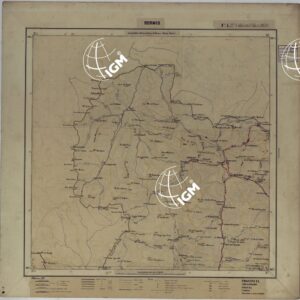 CARTA D'ITALIA DEGLI ALPINI - 2° Copia BORMIO Foglio n. 4