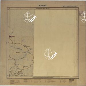 CARTA D'ITALIA DEGLI ALPINI - 2° Copia M. CEVEDALE Foglio n. 5