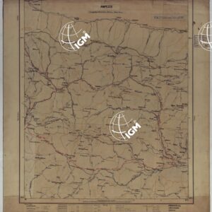 CARTA D'ITALIA DEGLI ALPINI - 2° Copia AMPEZZO Foglio n. 8