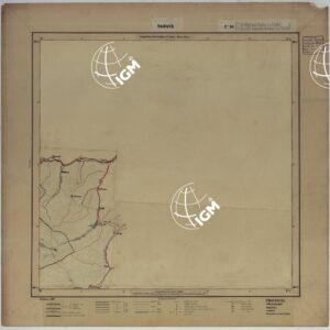 CARTA D'ITALIA DEGLI ALPINI - 2° Copia TARVIS Foglio n.10