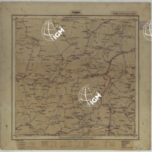 CARTA D'ITALIA DEGLI ALPINI - 2° Copia TIRANO Foglio n. 15